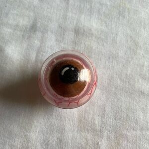 Brown Eyeball  with Pink Veins